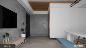 樂土、木質鋪敘北歐宅的純淨愜意，擴充21坪小宅的極致機能_視覺圖