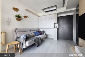 當薏米白現代簡約遇上日式和風，構築一家6口的溫馨避風港_視覺圖