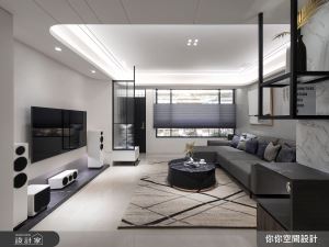 中古屋翻新變身精品現代宅！以開放式客廳、大餐廚，拉近生活的甜蜜距離！_視覺圖