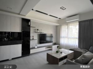 講究小宅的採光和空間感！溫柔灰階現代風，用玻璃隔間重塑空間樣態_視覺圖