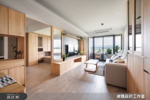 和煦陽光下的日式無印風！海量收納、開闔自如遊戲室，讓親子宅既實用又迷人_視覺圖