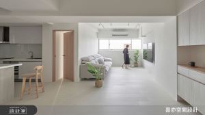 純白日式無印風逆襲20年老屋！點亮親子宅外，還實現夢想裡的開放式廚房_視覺圖