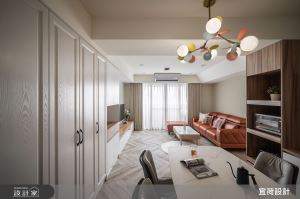 夢幻繽紛的女性居家！40坪時尚混搭風，做足收納又迎來嚮往的餐廚設計_視覺圖