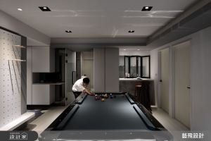 老屋翻轉男孩夢想宅居！除了打撞球、施展廚藝，還可在吧檯享受微醺時光_視覺圖