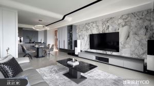 講究細節的質感人生，40坪新成屋點綴珍稀質材成就無價裝修_視覺圖