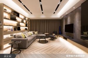 詮釋50坪現代風大氣宅！摩登石材與溫潤木紋，特調人文風尚宅邸_視覺圖