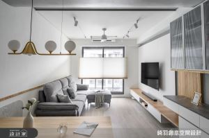 溫潤木質與陽光交織！走進 22 坪現代風美宅，深入我們的愛貓日常！_視覺圖