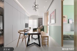 簡約也可以很有溫度! Tiffany綠妝點25坪北歐宅_視覺圖