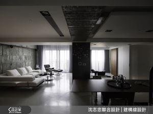 極致風格之居！現代風複層豪宅跳脫空間框架，探究材質之美！_視覺圖