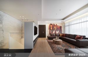 80坪現代風藝術宅，明亮採光與彈性空間一家人都舒適_視覺圖