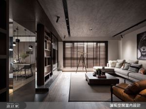凝聚家人情感的工業風場域，多元建材刻畫細膩居家時刻_視覺圖