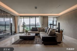 單身”豪”享受！ 擁美景的寬敞客餐廳和飯店質感寢浴_視覺圖