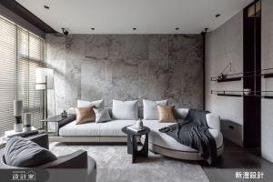 迷人日光、簡約灰的唯美比例！兩個世代都愛上的現代風透天別墅_視覺圖