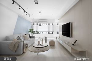 老屋翻轉微甜簡約風！梳理動線、開放櫃體與採光，讓家開闊且充滿溫度_視覺圖