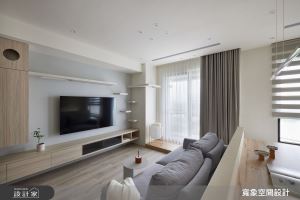 在家就能喝生啤！24坪調酒師的家用塗料和木質讓書房和臥榻給人療癒舒適感_視覺圖