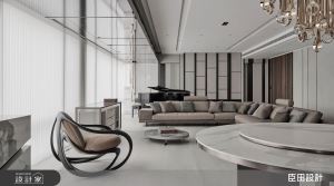 大篇幅留白的現代豪宅美學！坐享視聽室、更衣間與私人酒窖的高質感體驗_視覺圖