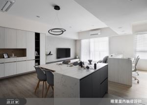 現代北歐風駐進3房2廳預售屋!開放式書房&中島廚房開啟優雅儀式感!_視覺圖