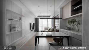 沈浸純白畫面的明亮美感！30坪寧靜現代風，展現收放自如的居家視野_視覺圖