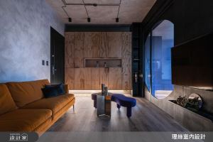 以霓虹光影鋪陳的落日窗景！時尚簡約系小宅，實踐都市裡的上流品味_視覺圖