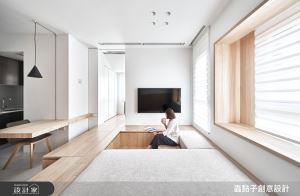 小宅放大無極限! 複合式設計讓8坪也有兩房一廳_視覺圖