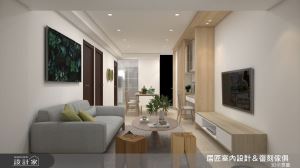 好想住18坪日式無印單身宅！淺色木質書寫溫潤氛圍，格柵門扇彈性切換機能_視覺圖