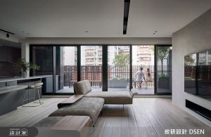 搖曳光影構築澄澈現代宅，寬敞中島 X 臥室 X 綠意露臺讓生活重歸寧靜_視覺圖