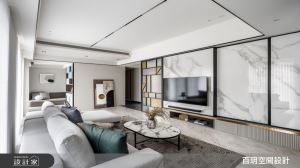 現代元素妝點68坪英倫感居宅，品味優雅高貴的個性日常_視覺圖