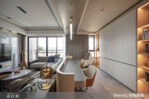 低奢現代風擁有彈性空間、開放廚房和質感衛浴，讓家更貼近夢想與期待_視覺圖