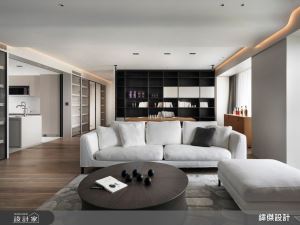 回字型動線重新定義「家」的互動性，45坪日光宅邸讓家人情感更升溫_視覺圖