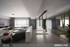 追上居家健身潮！訂製淺灰調溫潤北歐宅，在家放鬆運動、做瑜珈！_視覺圖