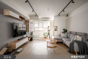 老屋這樣改造最舒服！刷上色彩的33坪北歐風，讓家的對話與溫度自然開展_視覺圖