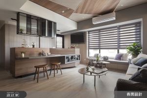 木質調許一份愜意悠然，臥榻、開放式餐廚入住休閒渡假宅_視覺圖