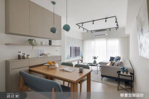 一家四口共築溫馨北歐宅，平靜氛圍猶如水中映月_視覺圖