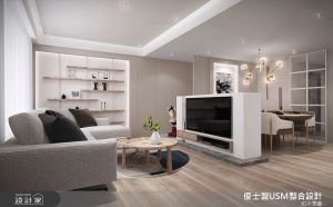 擊敗長形屋 完整收納良好採光及視聽空間 呈現木質調性的現代風獨棟別墅_視覺圖