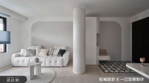 一抹藍將溫柔海岸放進家中，與開闊日光宅一同步入慢生活_視覺圖