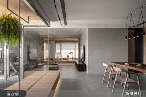 在日式無印宅裡享受人生，無接縫地坪、豐富建材與自然採光讓家會呼吸_視覺圖