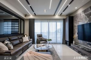 翻轉深色印象，開放式餐廚x質感客廳打造有質生活_視覺圖