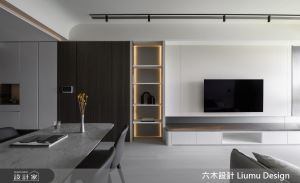 完美發揮河岸窗景的絕佳光感！30坪現代精品宅，逆轉狹長格局的昏暗感受_視覺圖