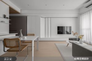 輕盈無重力的北歐宅！更衣間、大書房機能滿載，漫遊迷人生活感！_視覺圖