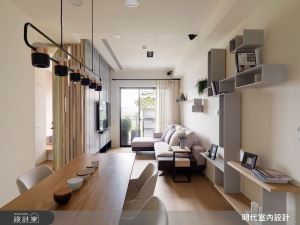 釋放陽光和溫潤木感！以自然系現代宅，描摹溫馨生活畫面！_視覺圖