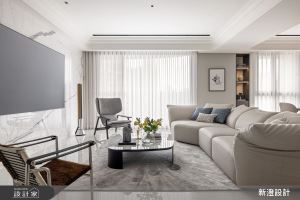 歐美影集裡的夢幻宅邸降臨！白裡透亮的新美式風，訴說優雅的簡約舒適感_視覺圖