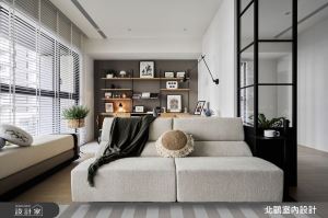 家不用很大、好住最重要！開放格局融入清爽白與內斂黑，兼具輕柔與個性北歐宅_視覺圖