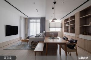 沁白無瑕的混搭風質感宅！以開放式手法，踏出明亮舒適的未來想像_視覺圖