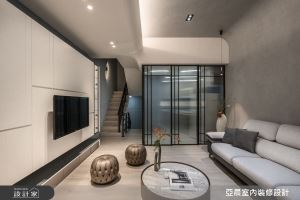 清水模打造理性灰調現代宅！美型收納給公仔一個家_視覺圖