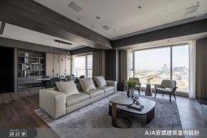 高樓層豪宅坐擁絕美市景！43 坪現代宅預先客變，以奢華材質堆疊讓人稱羨的都會生活_視覺圖