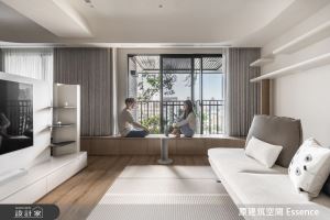美好生活加入風的流動感！隨著飄揚樂音，踏入純白、木質交織的現代簡約宅_視覺圖