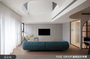 釋放開闊明亮視野！複層式住宅引入精緻美式風格，打造與國外零時差的舒適感！_視覺圖