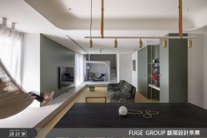 每一處都是我的放鬆角落！顛覆生活的視野角度，兩戶合併化身休閒現代宅！_視覺圖