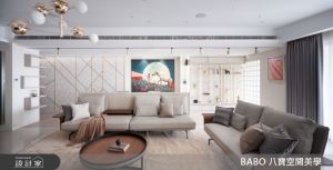 瀰漫精緻之美的藝廊情境！質感現代風改造中古屋，溫馨奶茶色提升空間暖度_視覺圖