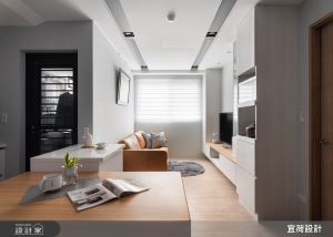 小宅也能是好宅!海量收納與開放式設計打造溫馨日常_視覺圖